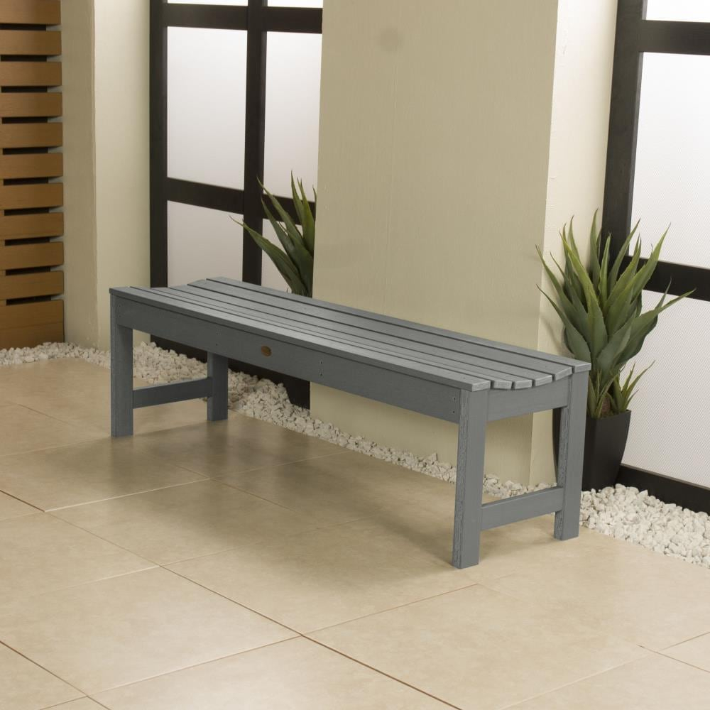 highwoodÂ® Eco-Friendly Recycled Plastic Lehigh Picnic Bench, 5'