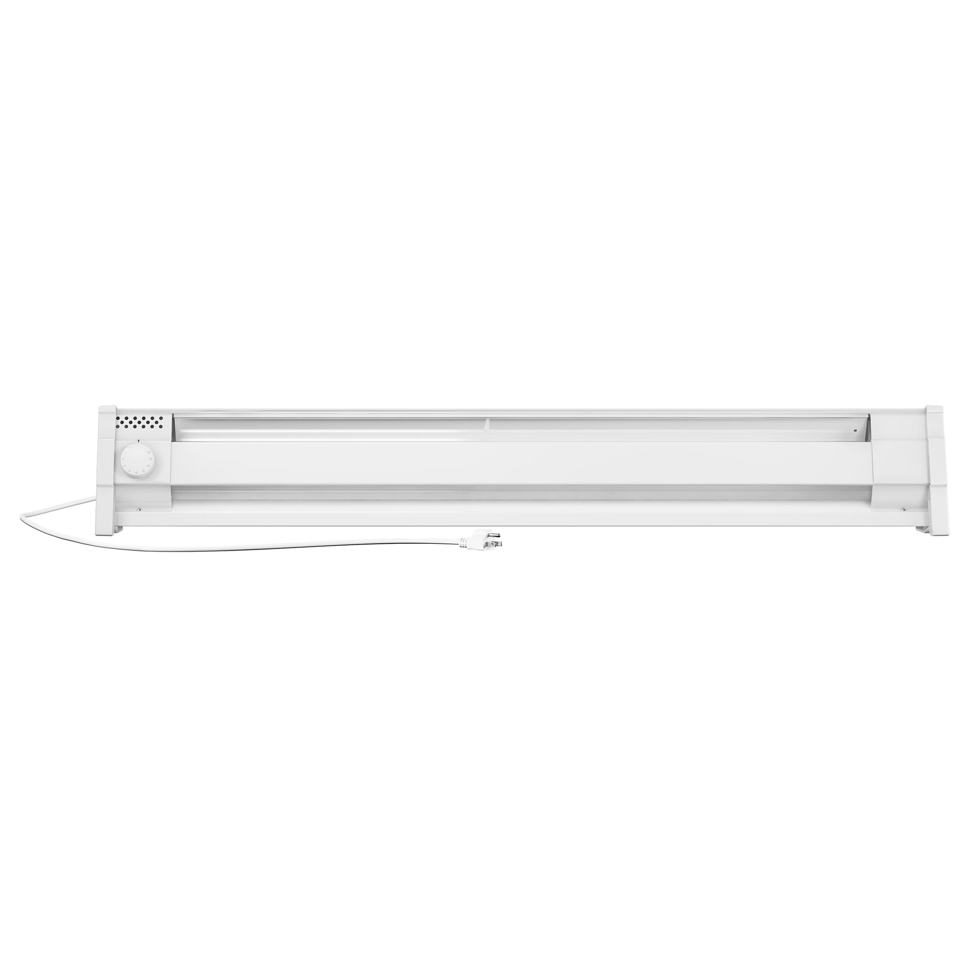 Cadet 49 in. Plug-in Portable Electric Baseboard Heater, White,120V w/6ft cord, 175 sq. ft.