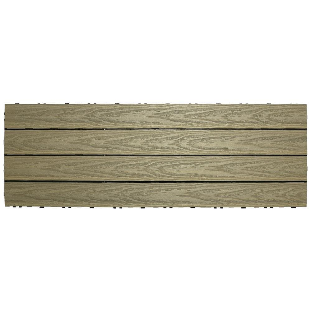 UltraShield Naturale 36" x 12" Composite Interlocking Deck Plank