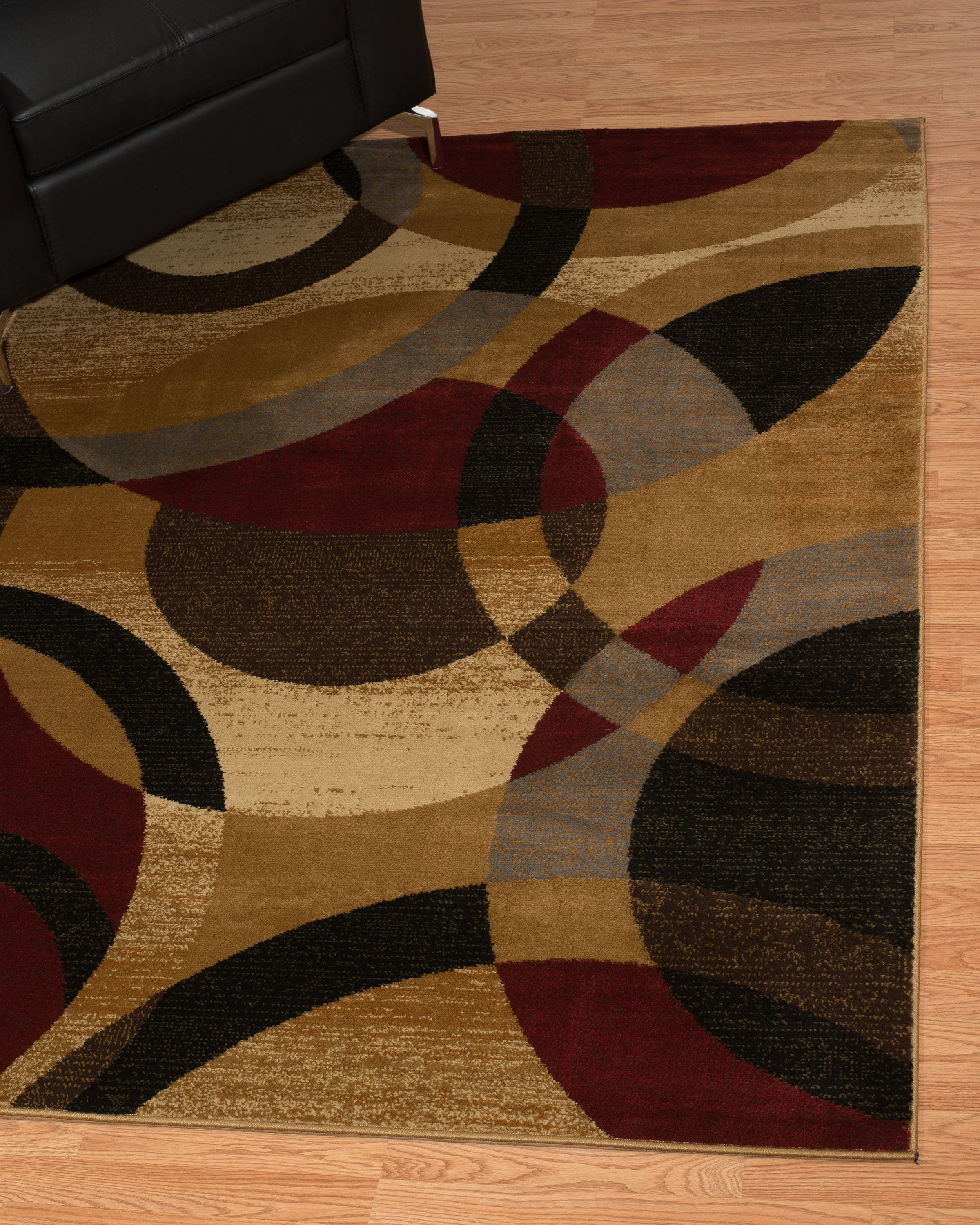 United Weavers Essence Jocelyn Gold Woven Polypropylene Area Rug
