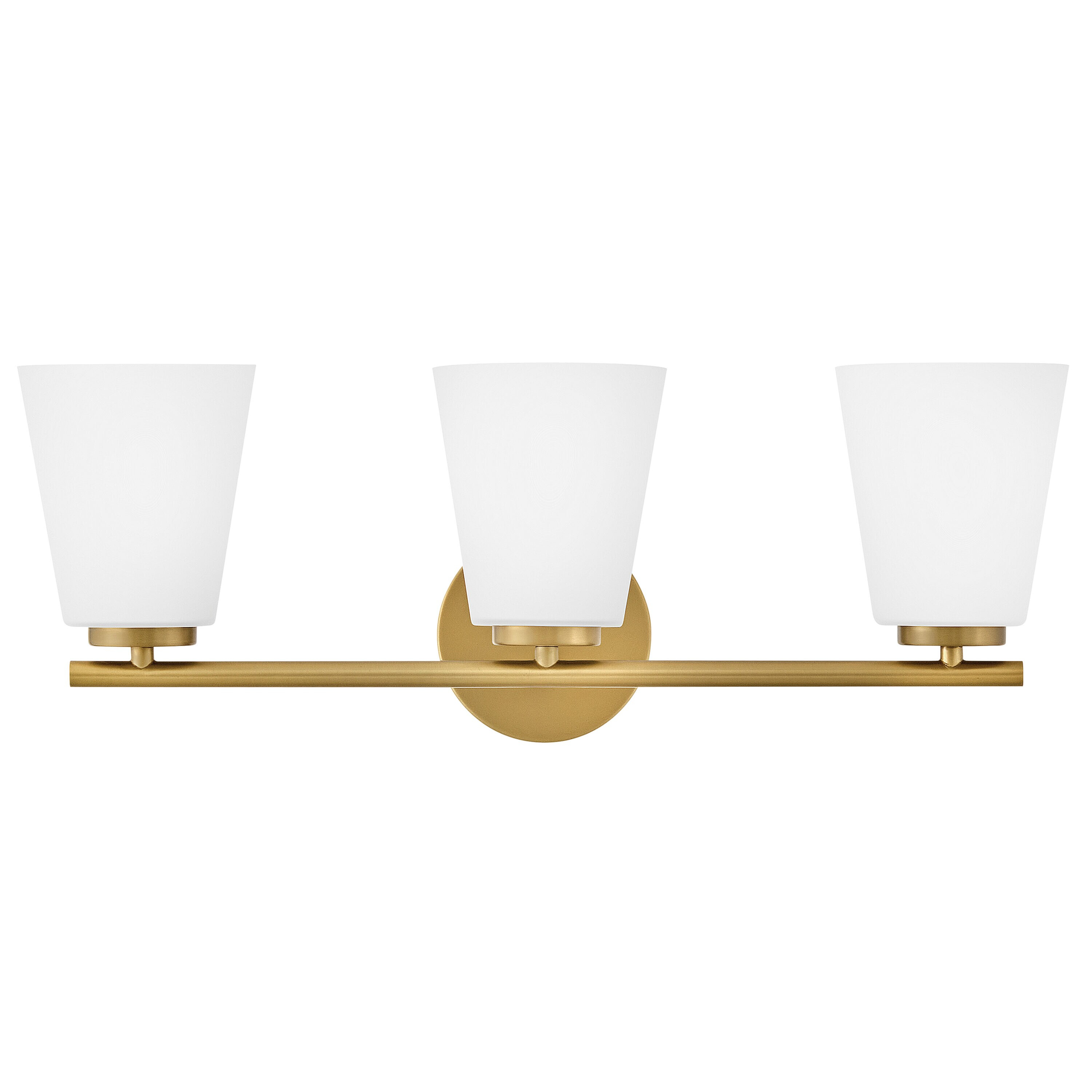 Lark 85423 Bri 3 Light 24" Wide Vanity Light - Brass