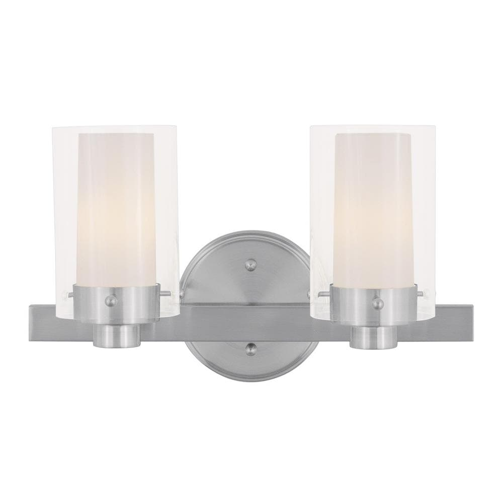 Livex Lighting Manhattan 2 - Light Vanity in  Brushed Nickel