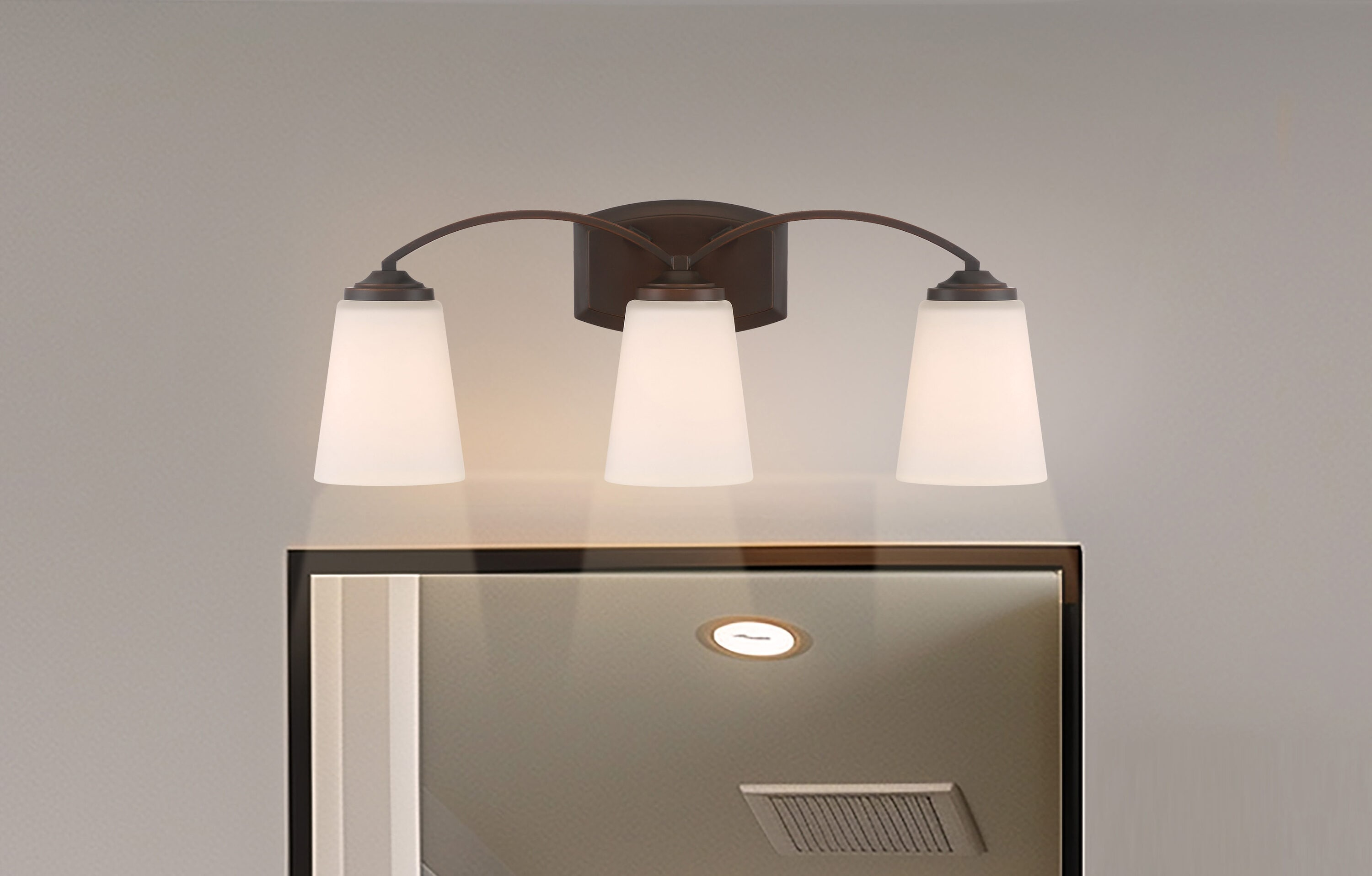 Minka Lavery - Overland Park - 3 Light Transitional Bath Vanity in Transitional