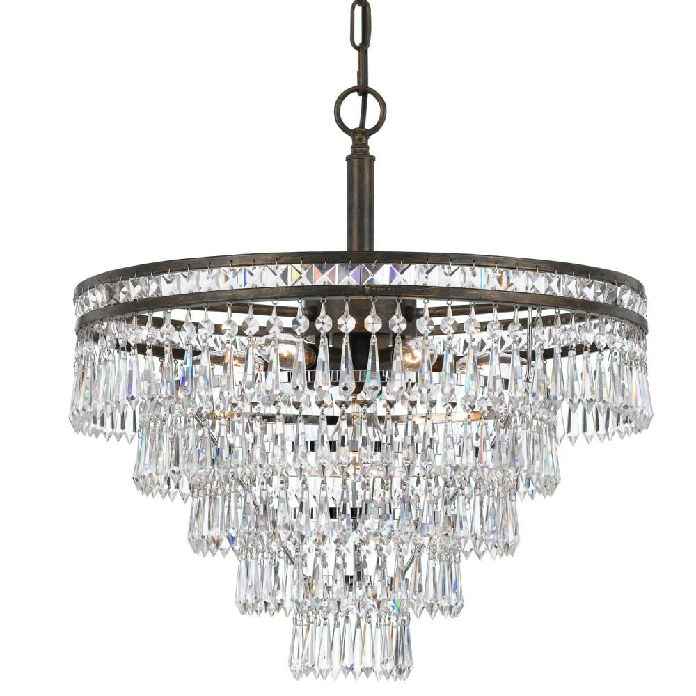 Crystorama Lighting - Seven Light Chandelier - Chandelier - Mercer - Seven Light