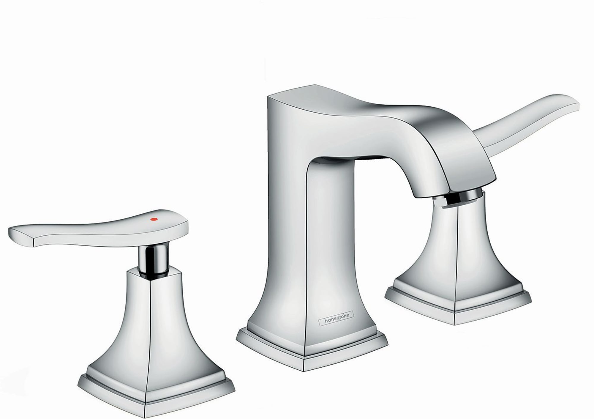 Metropol Classic Widespread Bathroom Faucet with Drain Assembly
