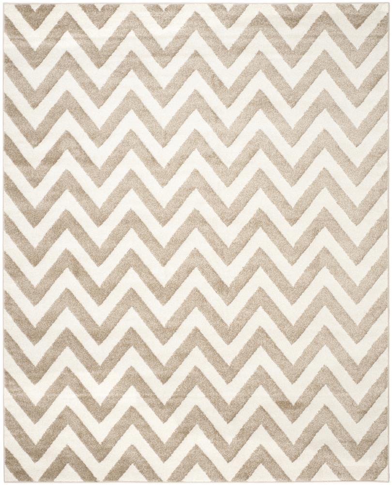 SAFAVIEH Amherst Peronal Geometric Area Rug, Wheat/Beige, 9' x 12'