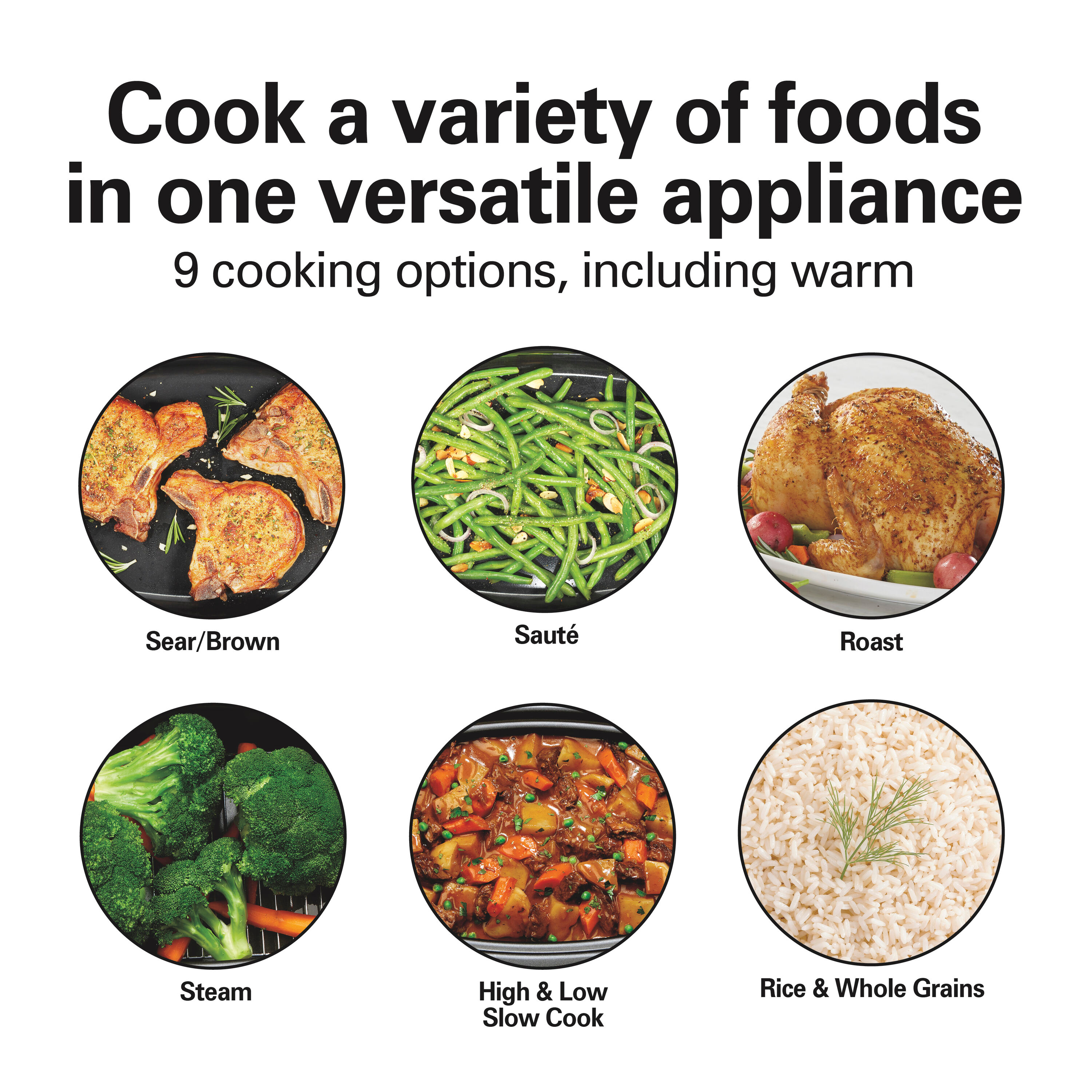 Hamilton Beach Black 6-Quart Programmable Nonstick Slow Cooker