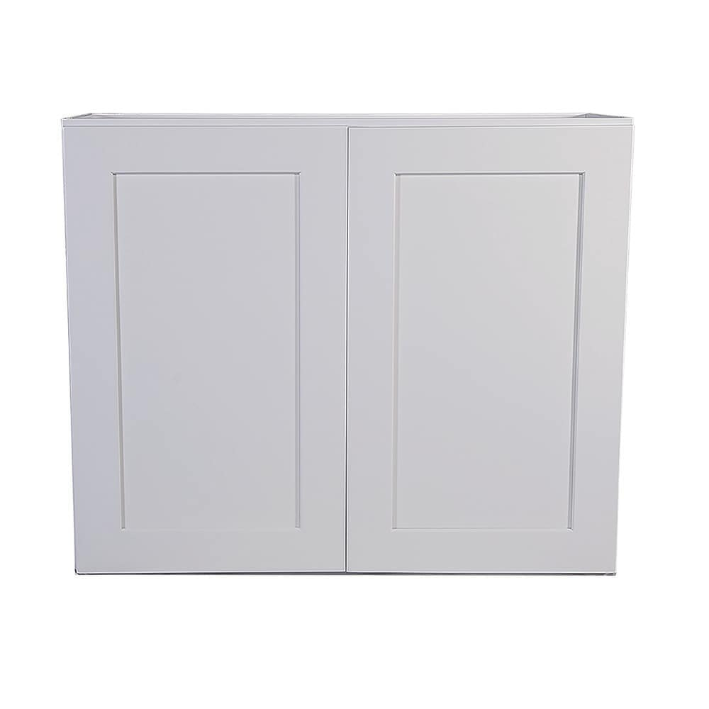 Design House 561613 Brookings Unassembled Shaker Tall Wall Kitchen Cabinet 36x24x12, White