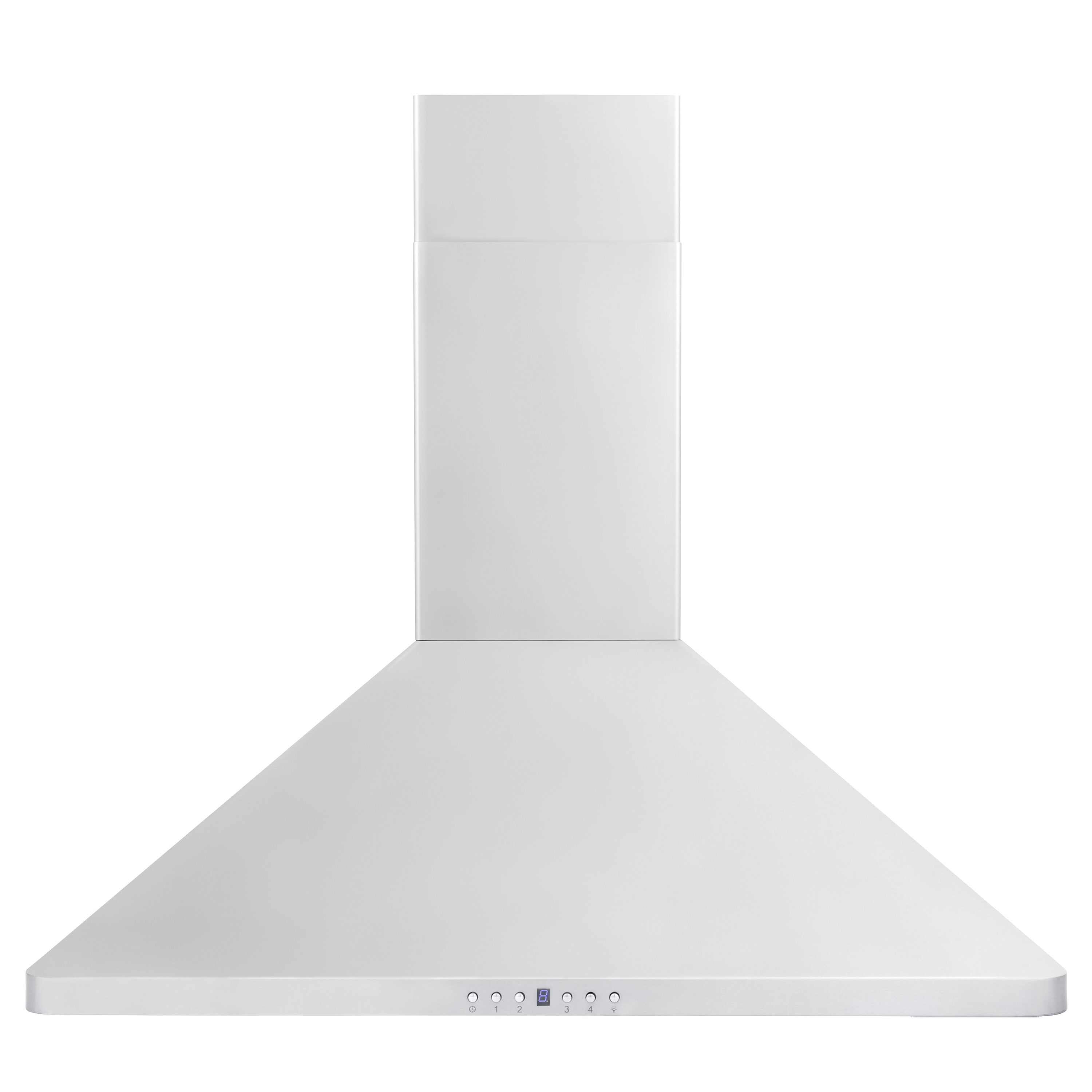 ZLINE KITCHEN & BATH 36 inch Convertible 400-CFM Recirculating Stainless steel Wall-Mounted Range Hood