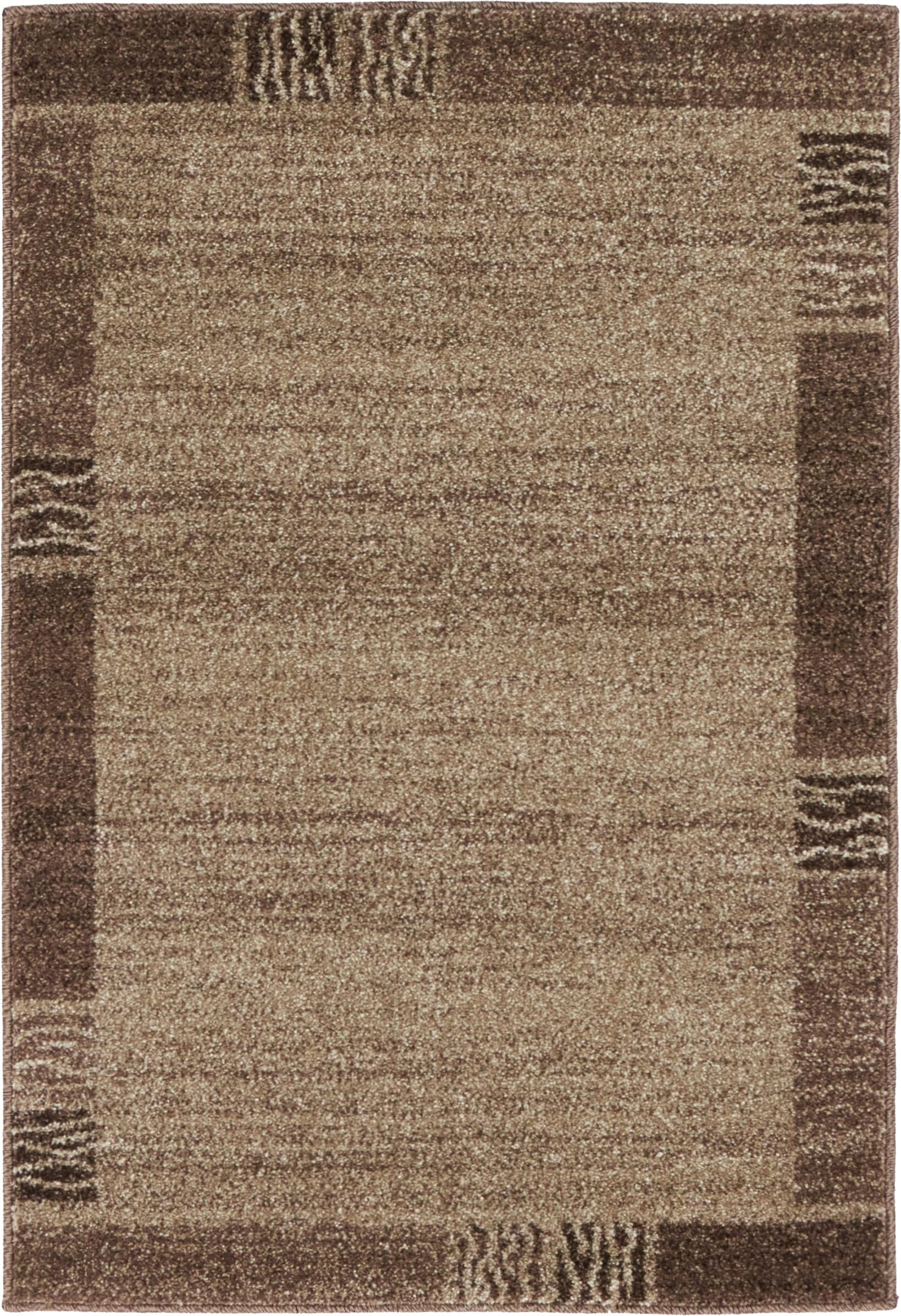 Unique Loom Del Mar Collection Area Rug - Sarah (2' 2" x 3' 1" Rectangle Dark Beige/Brown)