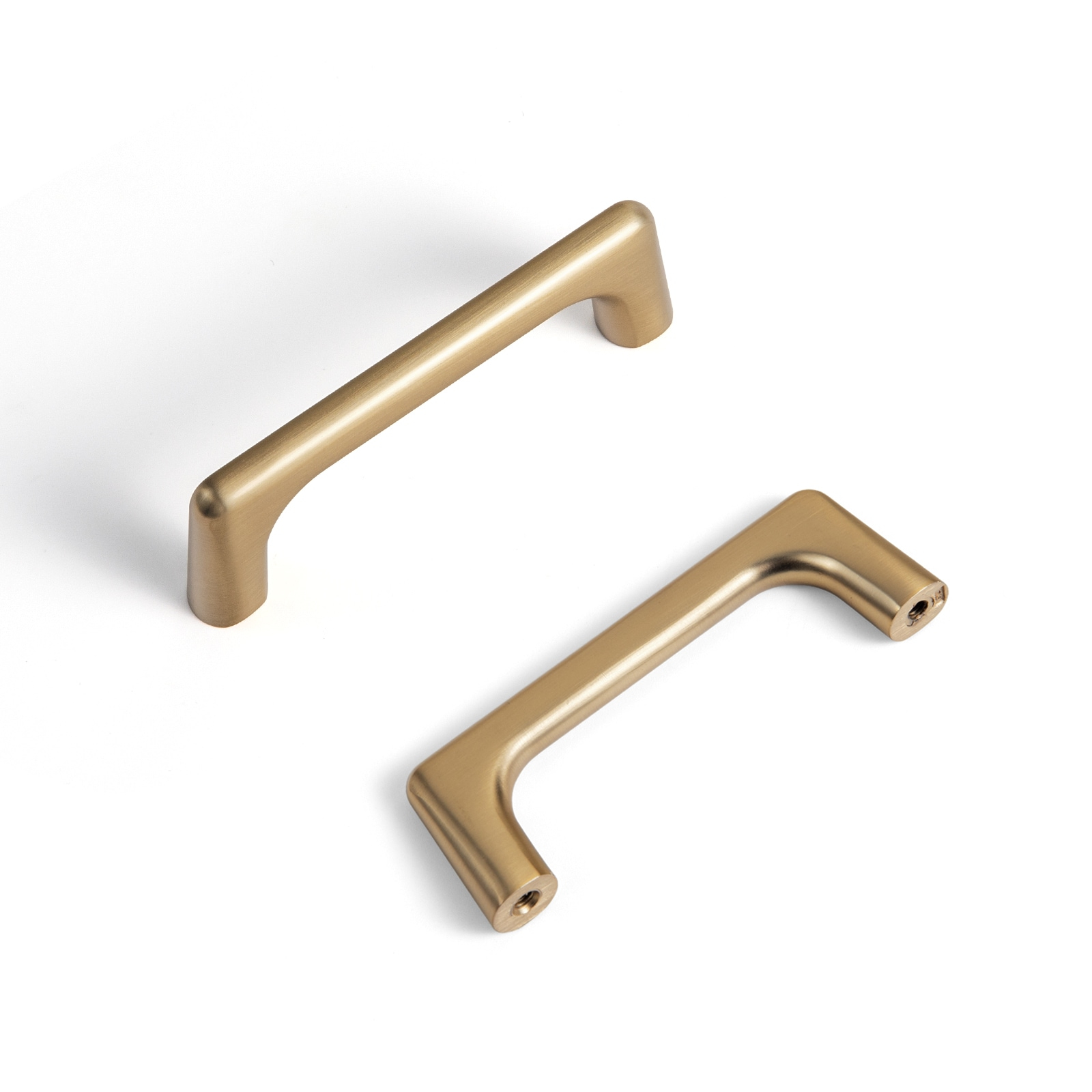 Goo-Ki Champagne Copper Cabinet Pulls with 3.8'' Hole Centers, Zinc Alloy Cabinet Handles for Dresser,Wardrobe,Cupboard- 6 Pack……