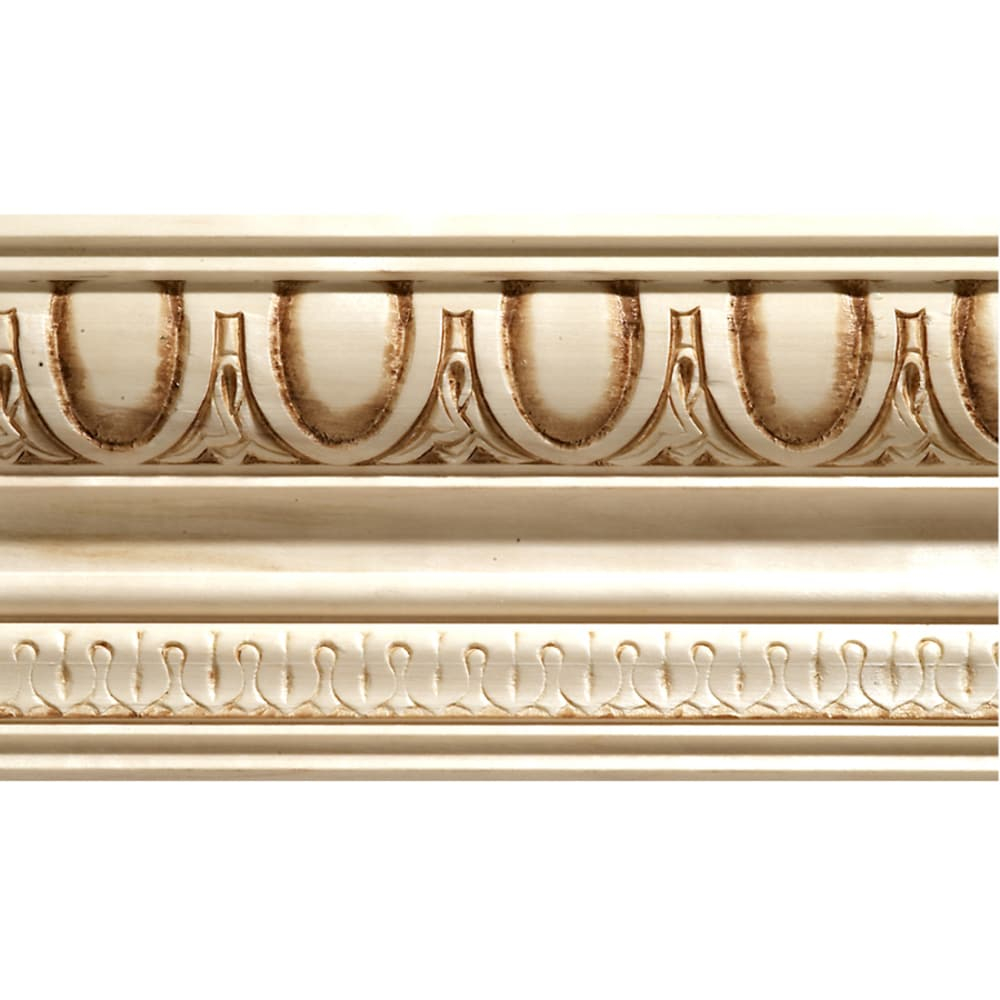 Ornamental Mouldings 96'' H x 4'' W x 0.5'' D Wood Crown