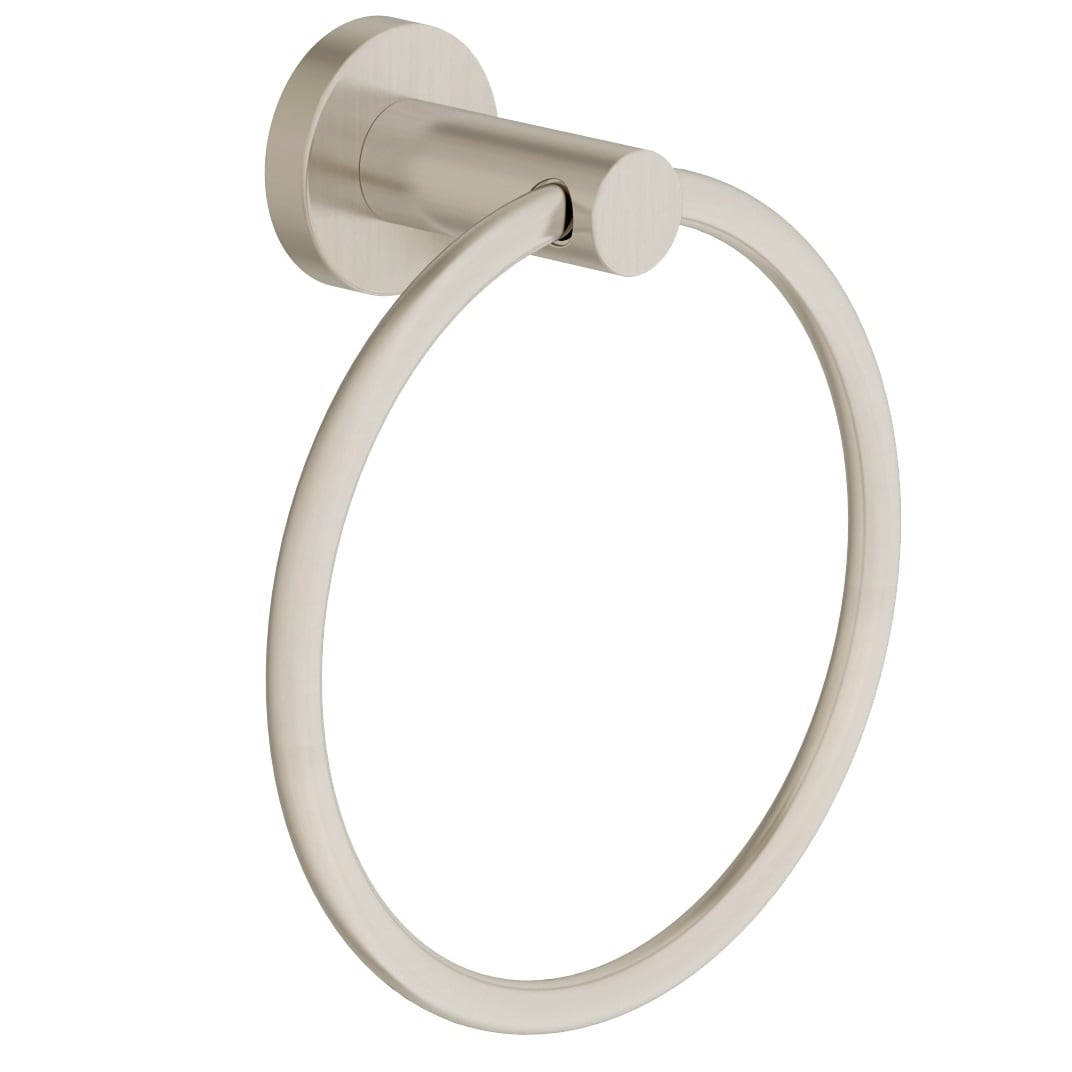 Symmons 35AC3BUNDLESTN Dia 3-Piece Wall-Mounted Bathroom Hardware Set in Satin Nickel