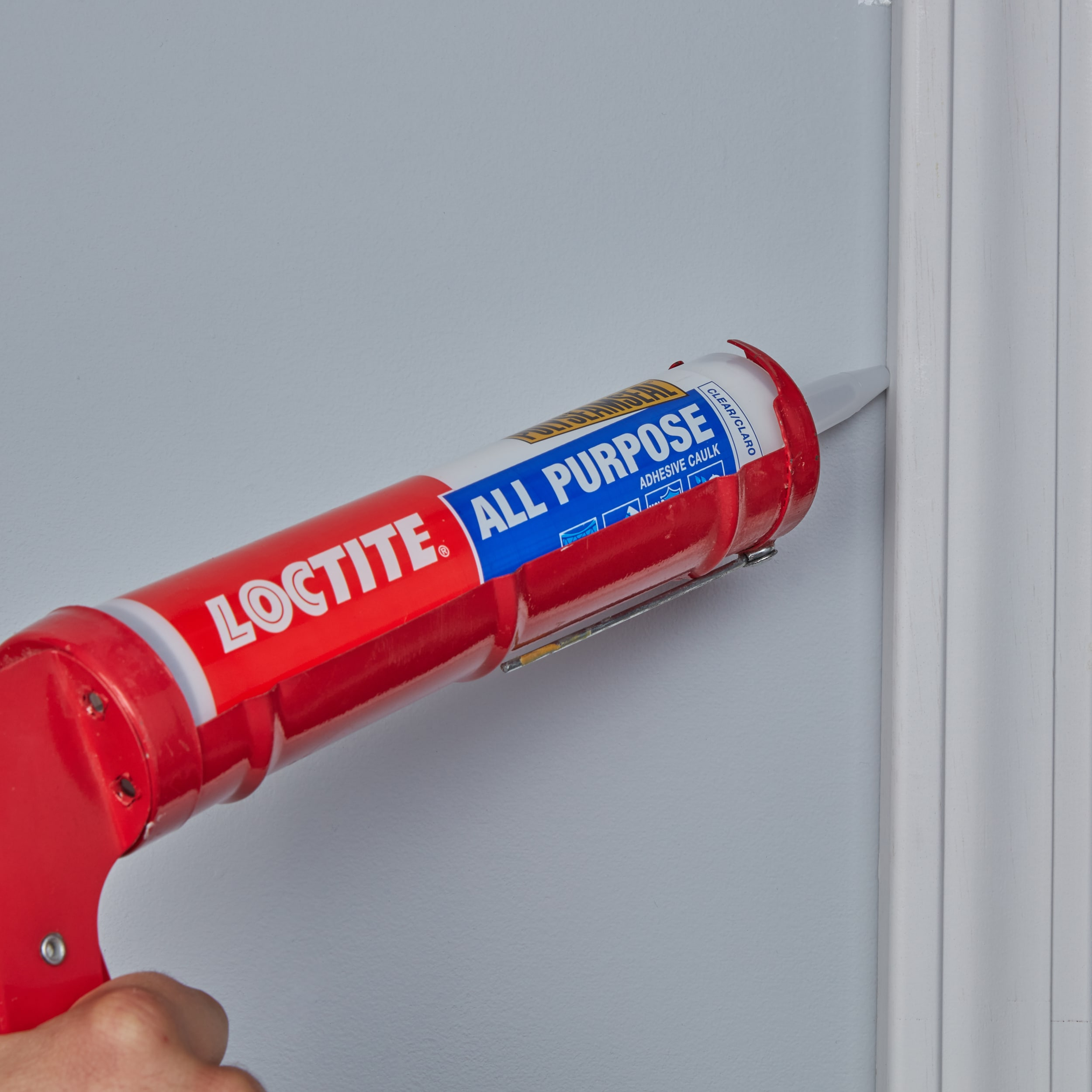 Loctite Polyseamseal Clear Latex All Purpose Adhesive Caulk 10 oz