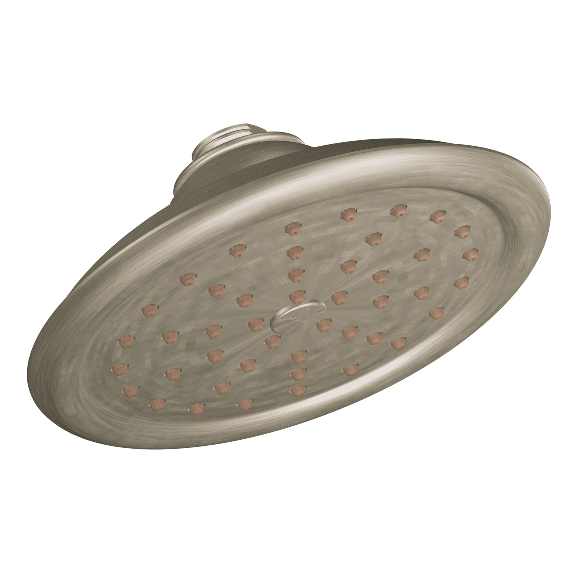 Moen S6310EPBN ExactTemp 7" Eco-Performance Single Function Rainshower Showerhead with Immersion Technology, Brushed Nickel