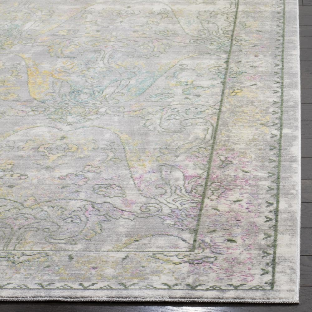 Safavieh Mystique Grey and Multi-Color Area Rug