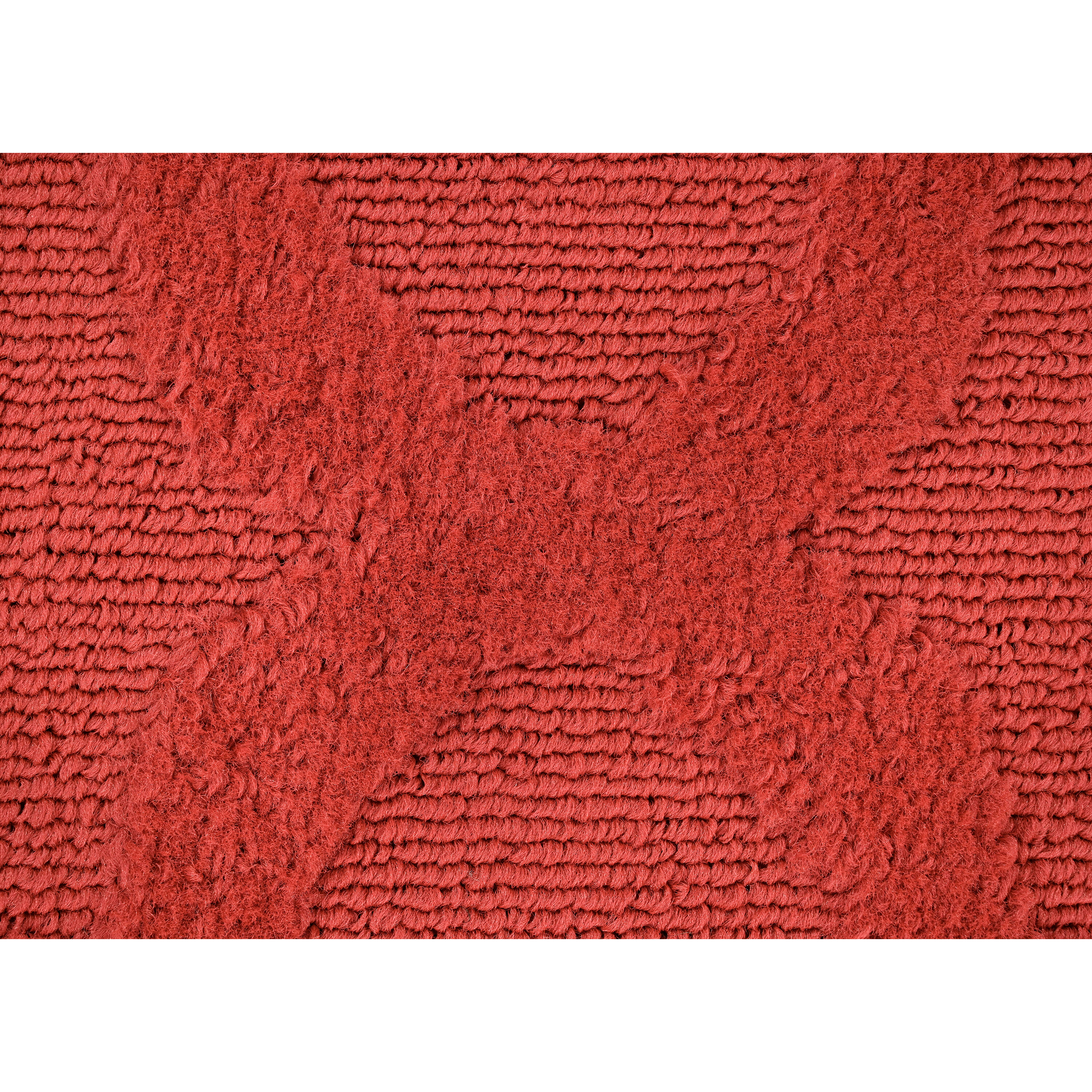 Garland Rug Quatro Polypropylene Chili Red Indoor Area Rug, 7'6" x 9'6"