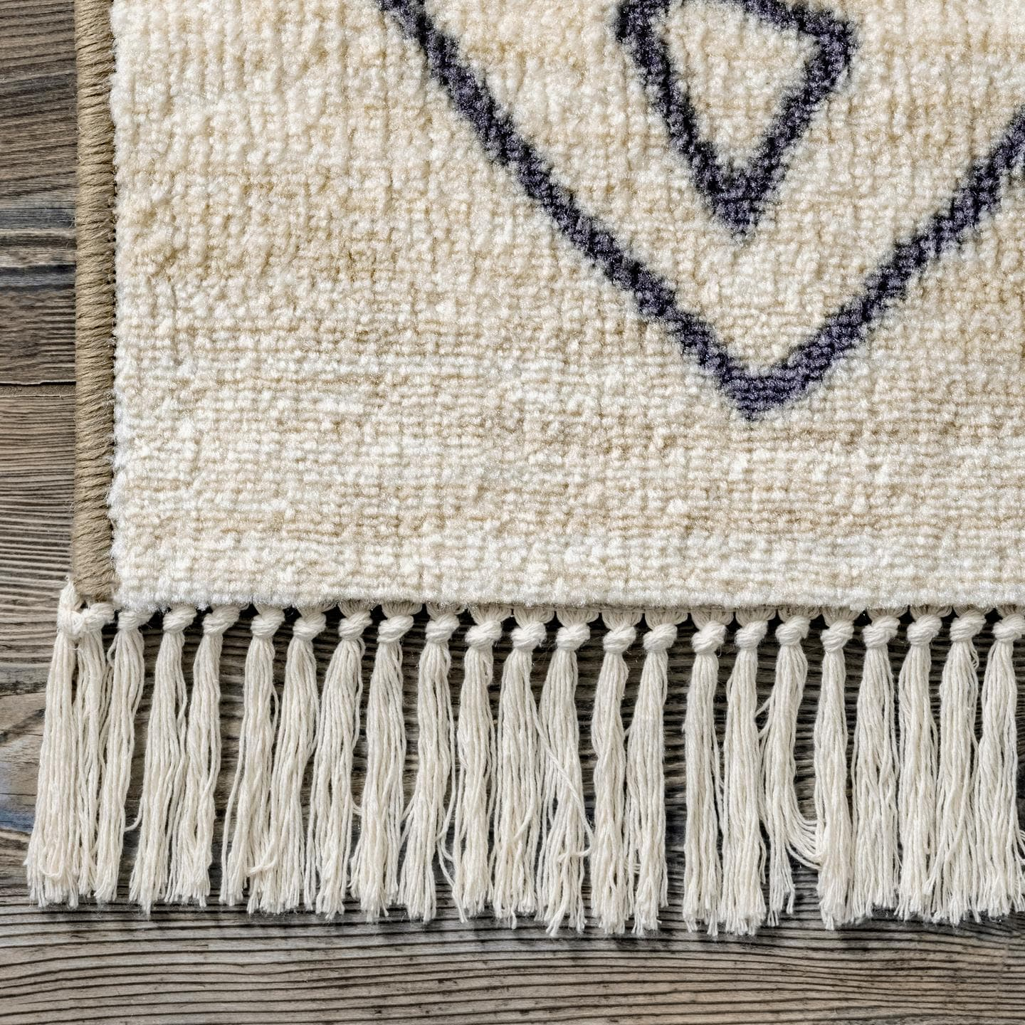 nuLOOM Majesty Moroccan Trellis Area Rug, 4' 4" x 6', Beige