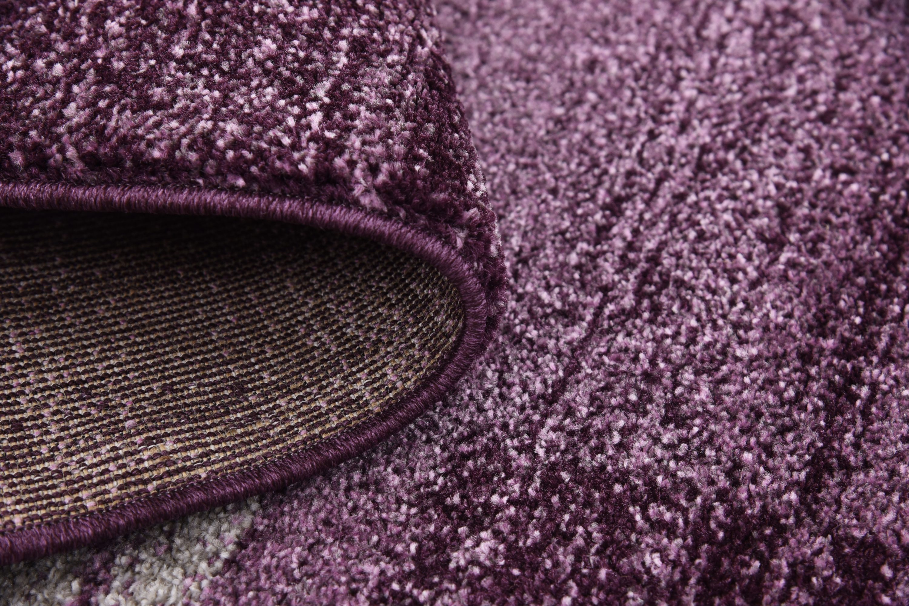 Unique Loom Del Mar Collection Area Rug - Sarah (7' 10" Square, Violet/ Purple)