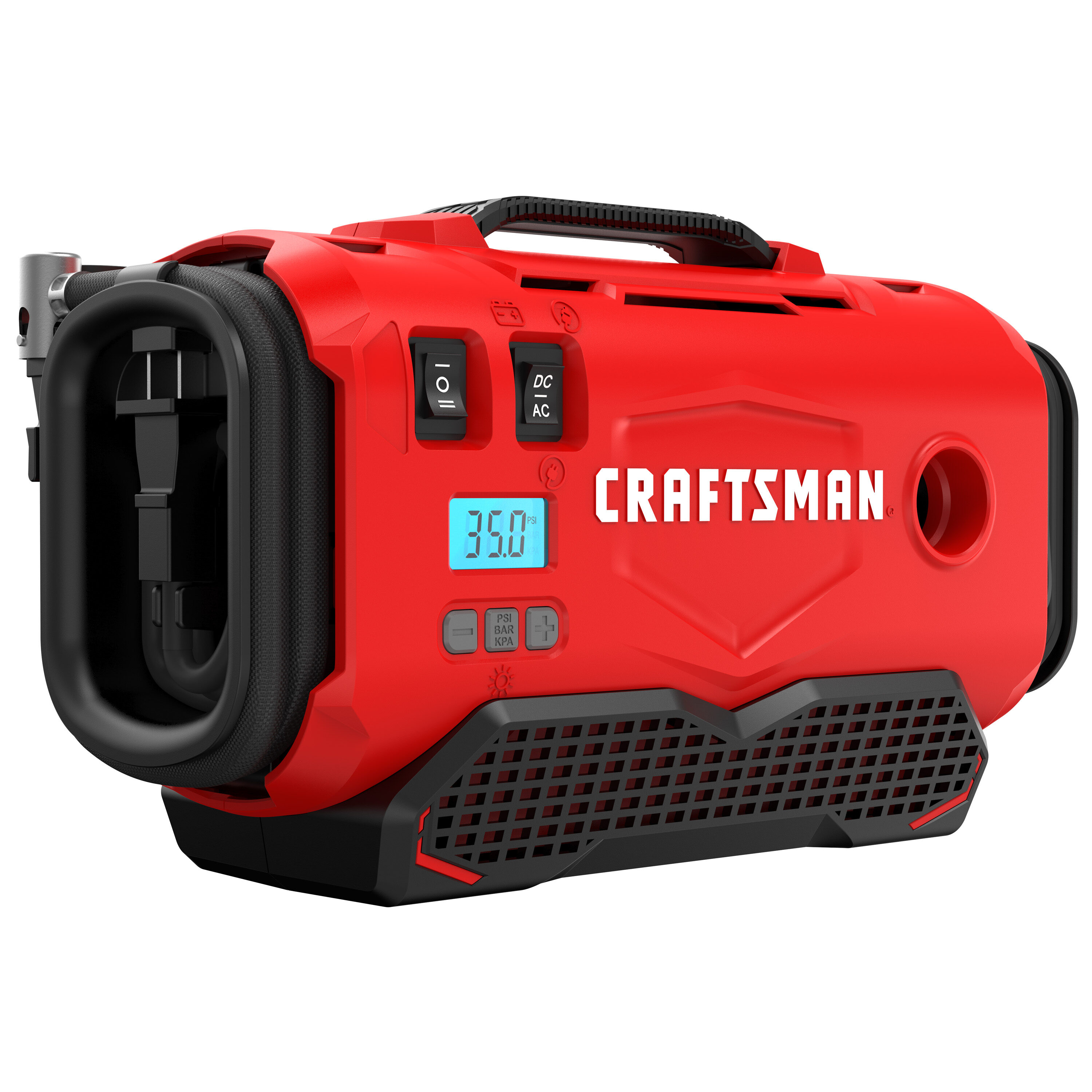 CRAFTSMAN V20 Inflator, Tool Only (CMCE520B),Red
