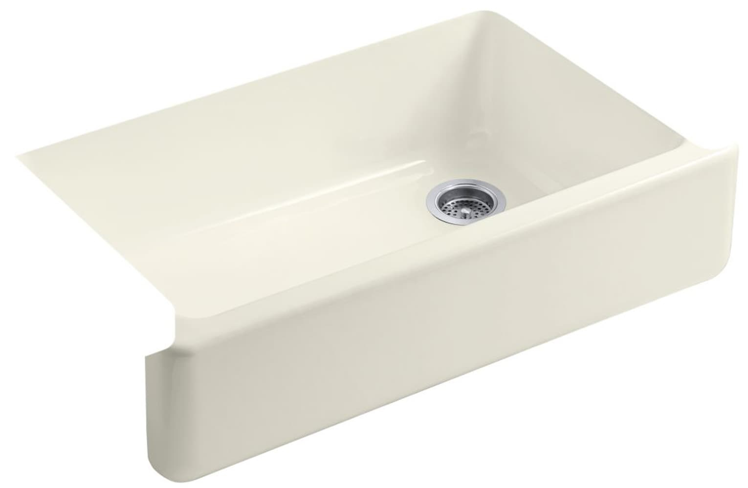 Whitehaven® Self-Trimming 36" L x 22" W Farmhouse Kitchen Sink
