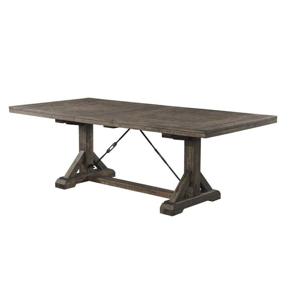 Picket House Furnishings Flynn 7 Piece Dining Set in Walnut