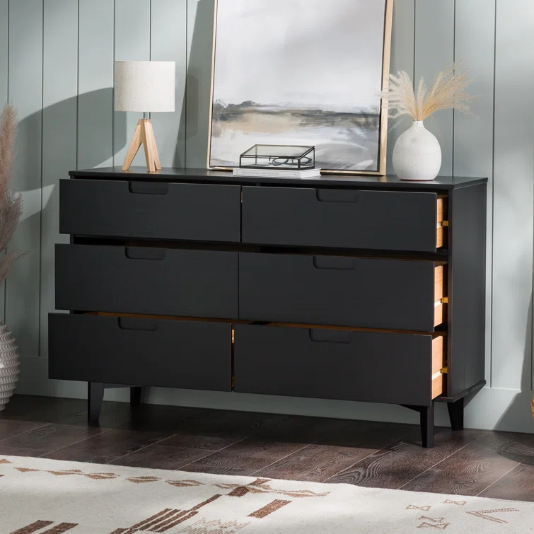 Yarber 6 Drawer Double Dresser