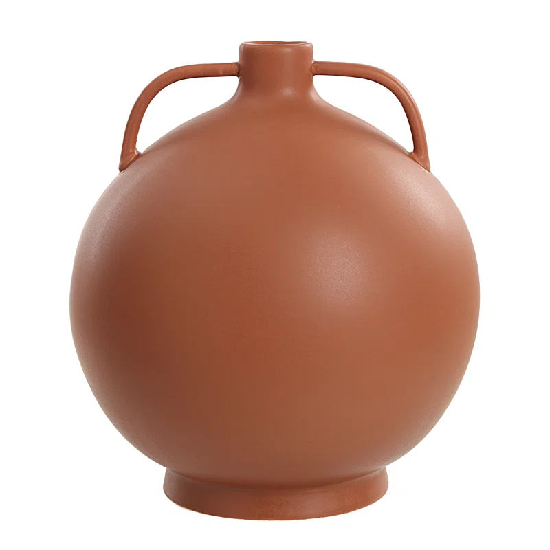 Renwil Delphi Vase In Orange Color