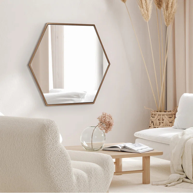 Breckler Metal Flat Mirror