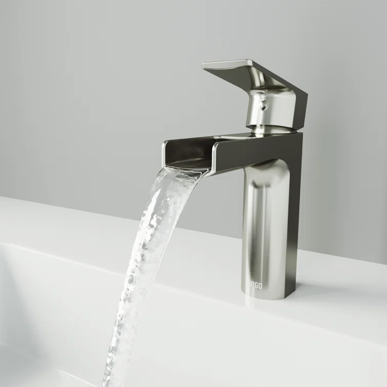 Ileana 7" H Single Handle Single Hole Bathroom Faucet