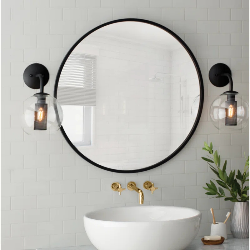 Hub Rubber Flat Mirror