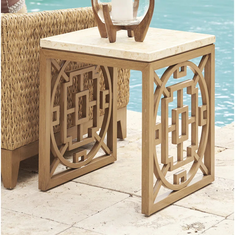 Los Altos Valley View Square End Table