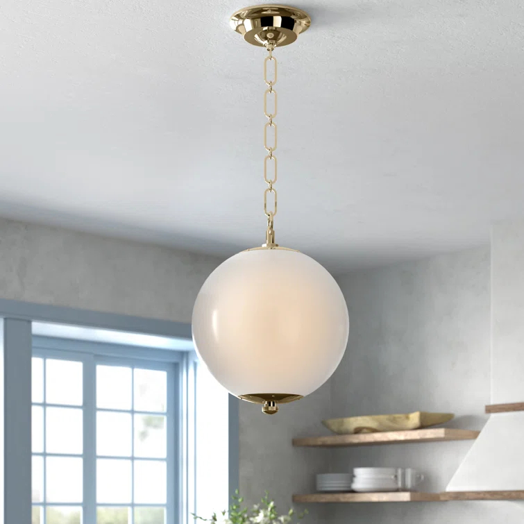 Kikki Pendant Light - Aged Brass / Large