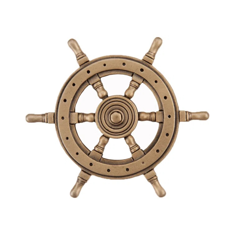 Acorn Ship's Wheel Cabinet Knob