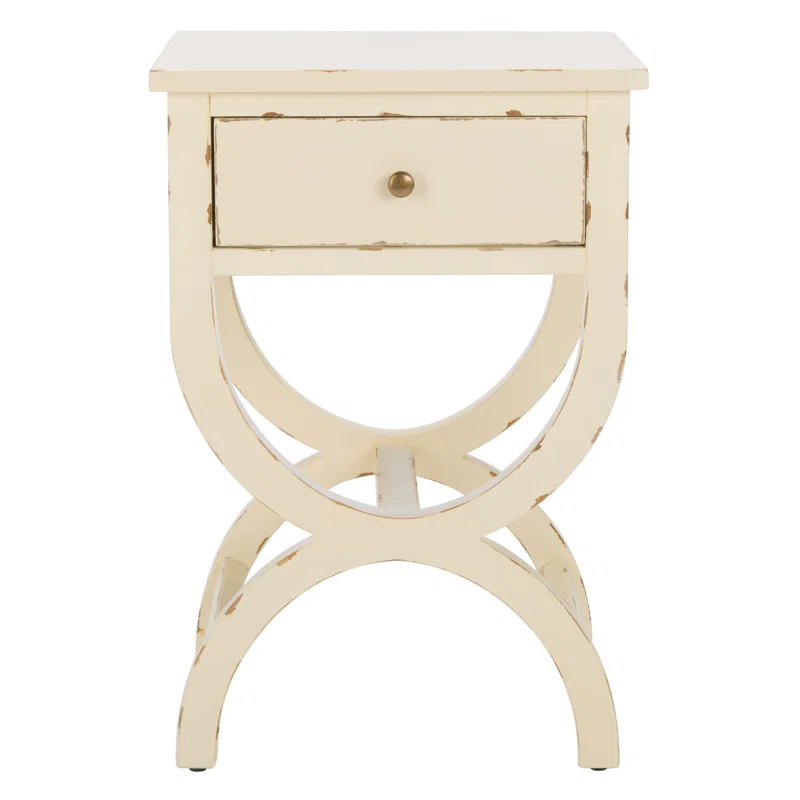 Floris End Table With Storage