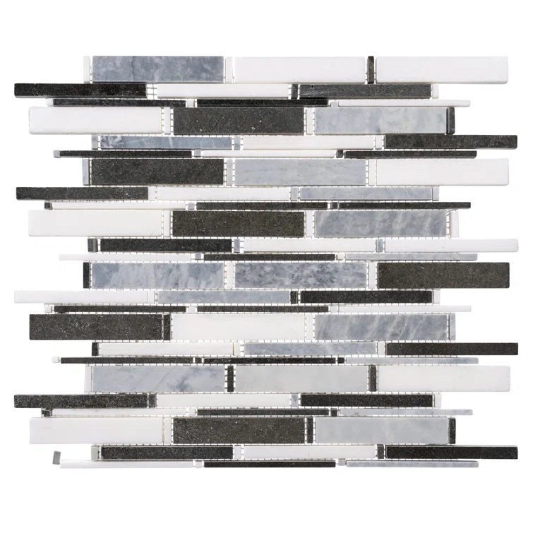 Knoll Natural Stone Mosaic Kitchen Backsplash, Bathroom, Shower, Pool, Wall and Floor Tile