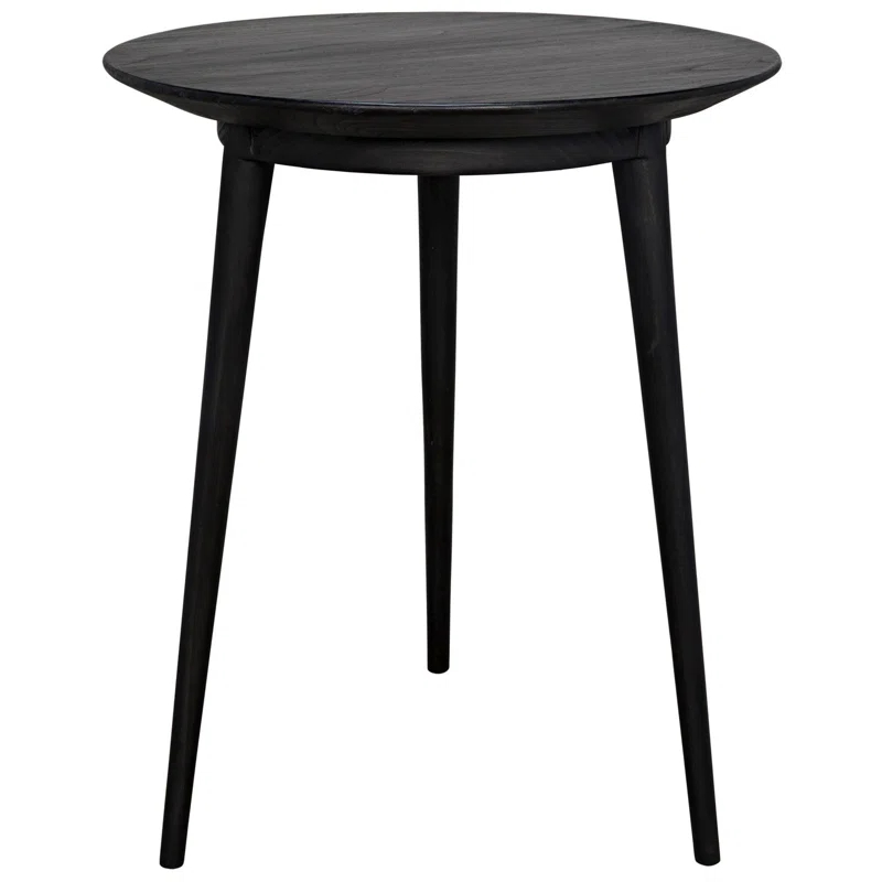 Tripod Solid Wood End Table