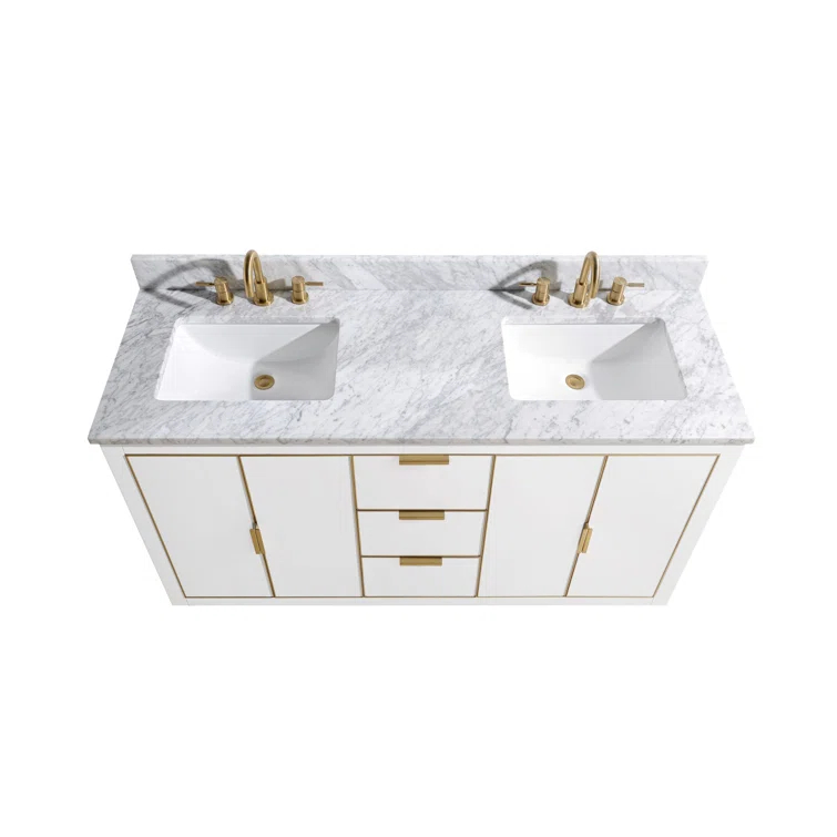 Chang 61'' Double Bathroom Vanity