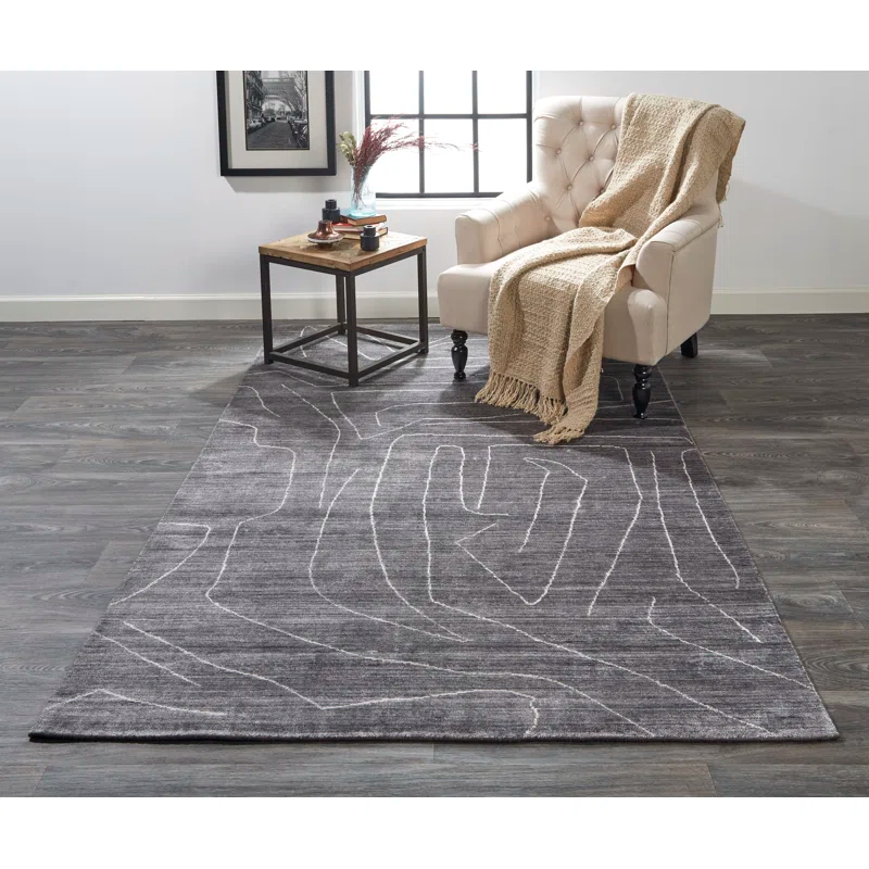 Orwell Charcoal Gray Rug