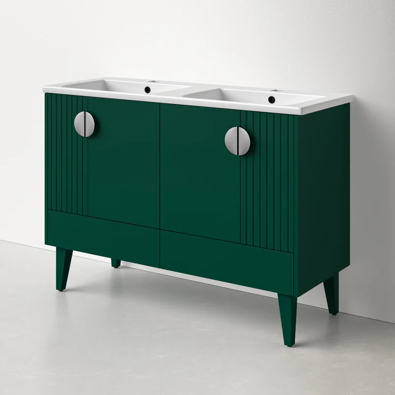 Harold 47.25'' Double Bathroom Vanity