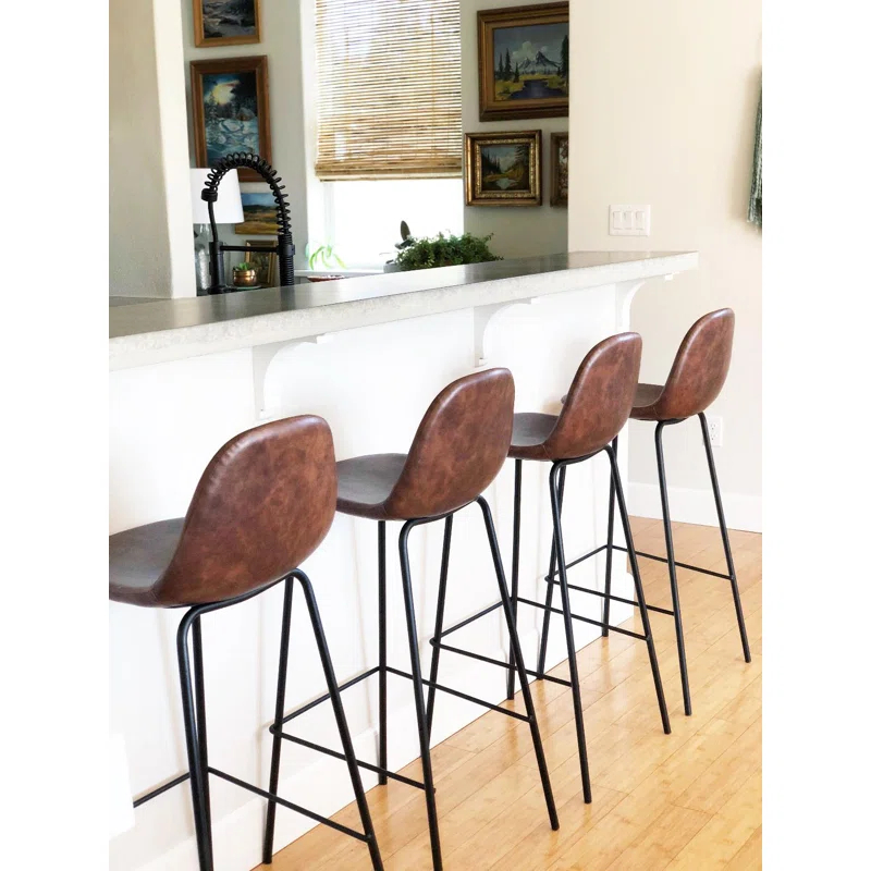 Kody Vegan Leather Bar & Counter Stool