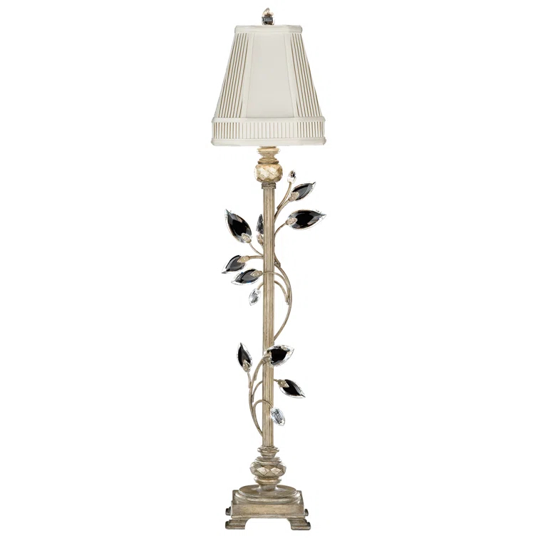 Crystal Laurel 37" Buffet Lamp