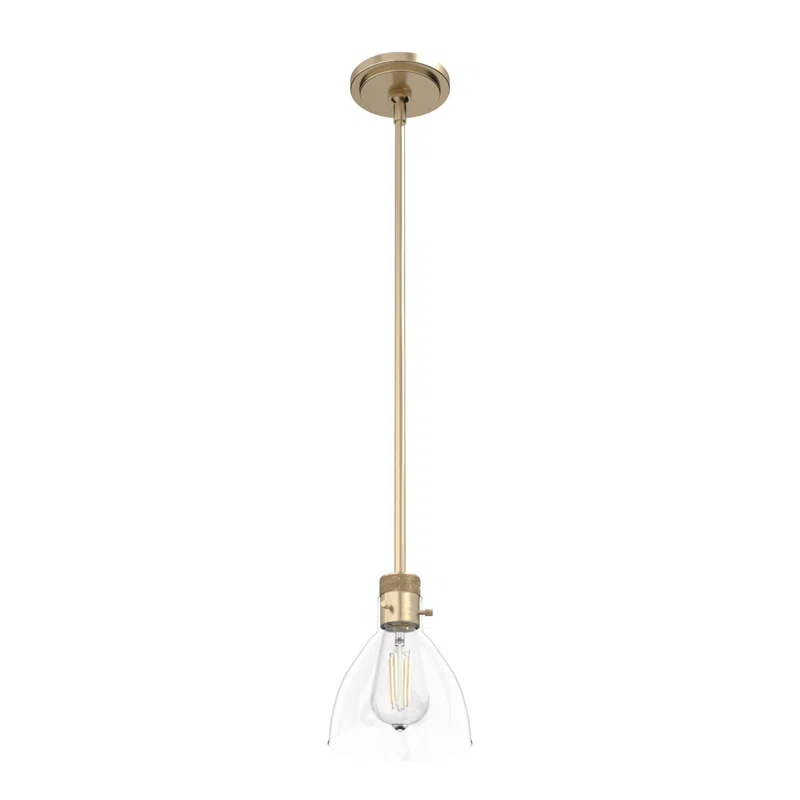 Hunter Fan Van Nuys 1 Light Bell Mini Pendant