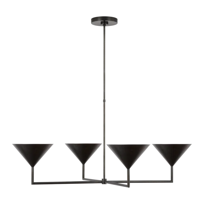 Thierry Chandelier - Bronze / 38"Dia