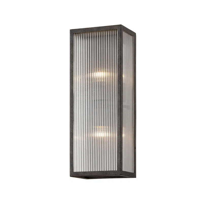 Amadora Outdoor Sconce - Black / Medium