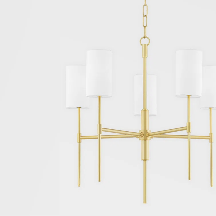 Avonia 8 Light Metal Dimmable Chandelier