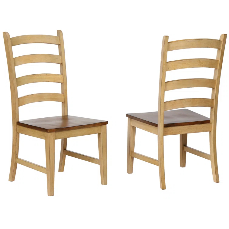 Huerfano Valley Solid Wood Ladder Back Side Chair