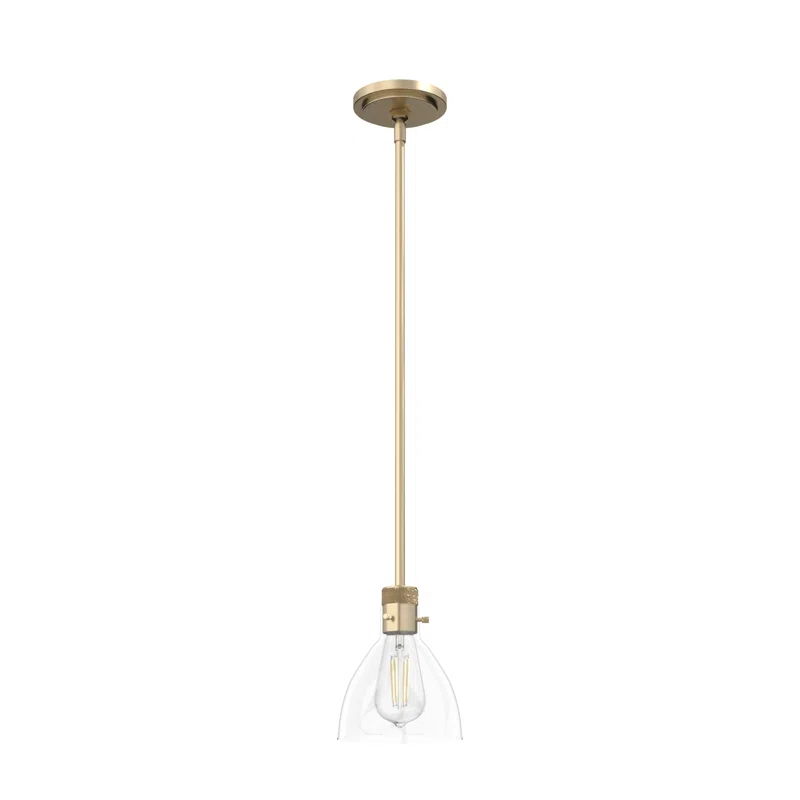 Hunter Fan Van Nuys 1 Light Bell Mini Pendant