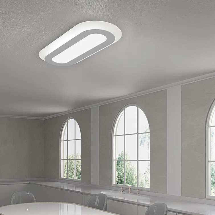 Offset LED Flush Mount