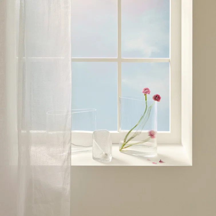 Mist Lead Free Crystal Vase